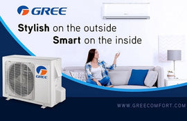 GREE 18,000 BTU Heat Pump Mini Split, 208/230V, Outdoor Unit - 4LIV18HP230V1AO
