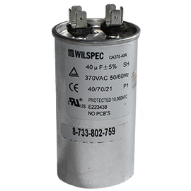 FHP Capacitor 40MFD-370VAC - Jascko Shop
